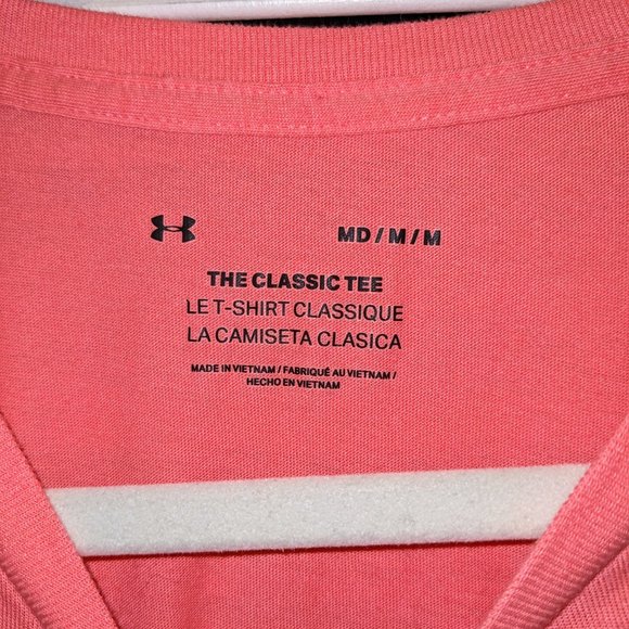 Under Armour Women's Graphic T-shirt Pink Medium - Picture 5 of 7
